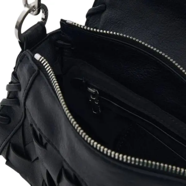 Desigual - Γυναικεία Τσάντα 'Ωμου Argon Black Zarauz 26SAXPA1-2000 Μαύρο 26SAXPA1-2000