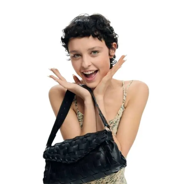 Desigual - Γυναικεία Τσάντα 'Ωμου Argon Black Zarauz 26SAXPA1-2000 Μαύρο 26SAXPA1-2000