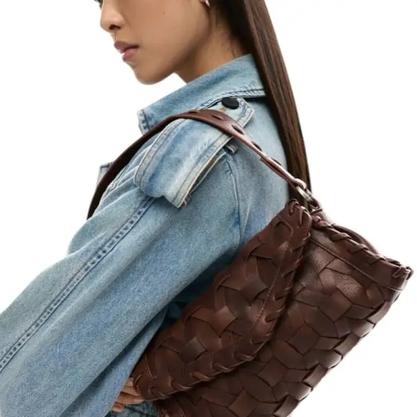 Desigual - Γυναικεία Τσάντα 'Ωμου Argon Camel Zarauz 26SAXPA2-6064 Καφέ 26SAXPA2-6064