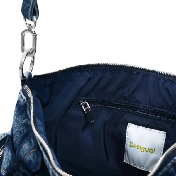 Desigual - Γυναικεία Τσάντα 'Ωμου Curio Banaba 26SAXD21-5008 Μπλε 26SAXD21-5008