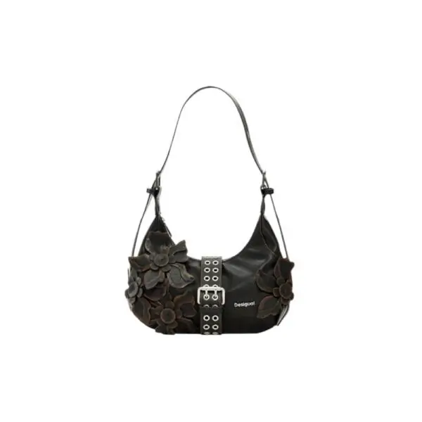 Desigual - Γυναικεία Τσάντα 'Ωμου Curio Choco Margot 26SAXP96-6009 Καφέ