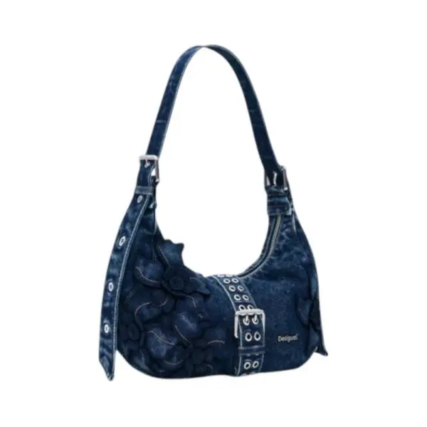 Desigual - Γυναικεία Τσάντα 'Ωμου Curio Margot 26SAXD15-5008 Μπλε 26SAXD15-5008