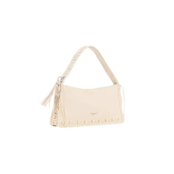 Desigual - Γυναικεία Τσάντα 'Ωμου Gallium Leiria 26SAXP49-1008 Μπεζ 26SAXP49-1008