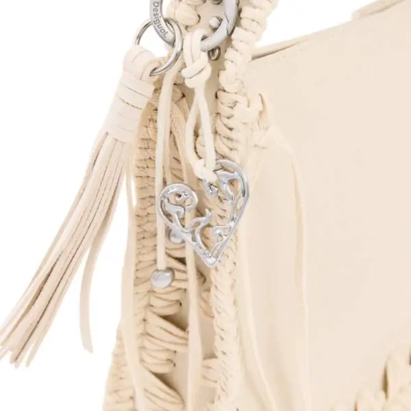 Desigual - Γυναικεία Τσάντα 'Ωμου Gallium Leiria 26SAXP49-1008 Μπεζ 26SAXP49-1008