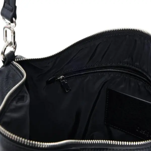 Desigual - Γυναικεία Τσάντα 'Ωμου Half Logo Leiria 2.0 26SAXP66-2000 Μαύρο 26SAXP66-2000