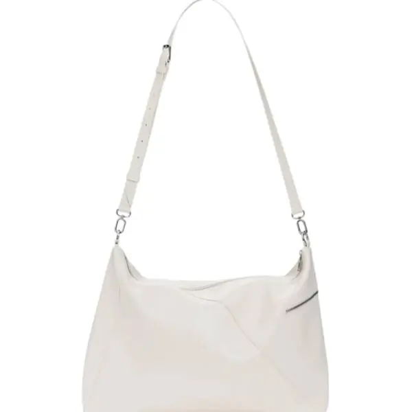 Desigual - Γυναικεία Τσάντα 'Ωμου Half Logo Leiria 2.0 26SAXPA7-1008 Μπεζ 26SAXPA7-1008