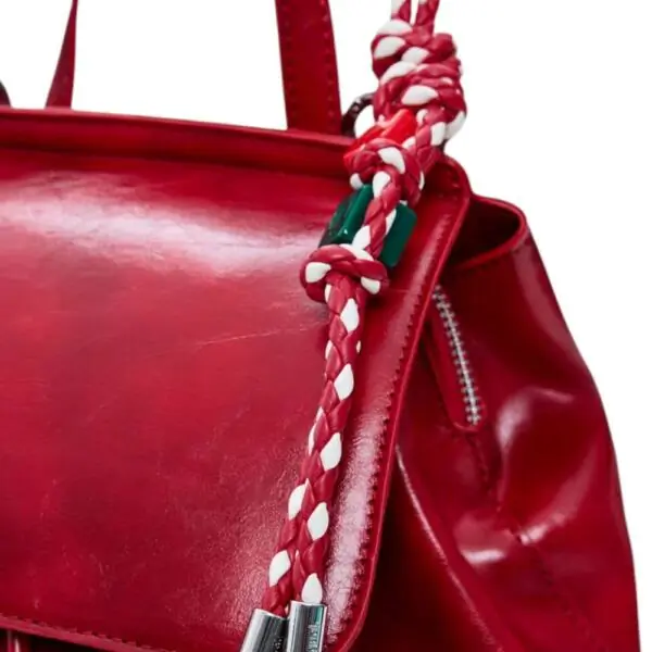 Desigual - Γυναικεία Τσάντα 'Ωμου Half Logo Luena Mini 26SAKP20-3000 Κόκκινο 26SAKP20-3000