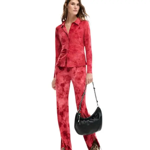 Desigual - Γυναικεία Τσάντα 'Ωμου Half Logo Waverly 26SAXP51-2000 Μαύρο 26SAXP51-2000