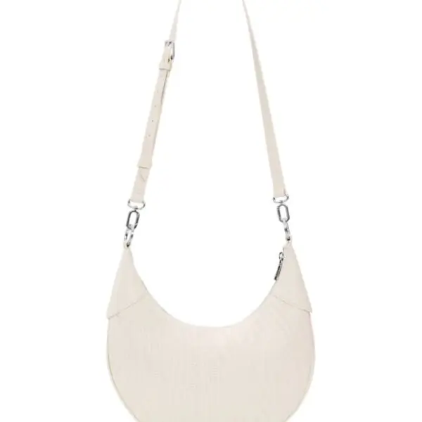 Desigual - Γυναικεία Τσάντα 'Ωμου Helium Calgary 26SAXPBD-1008 Λευκό 26SAXPBD-1008