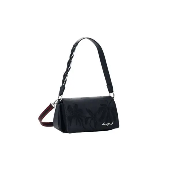 Desigual - Γυναικεία Τσάντα 'Ωμου Mirenis Naron Mini Flap 26SAXP88-2000 Μαύρο 26SAXP88-2000