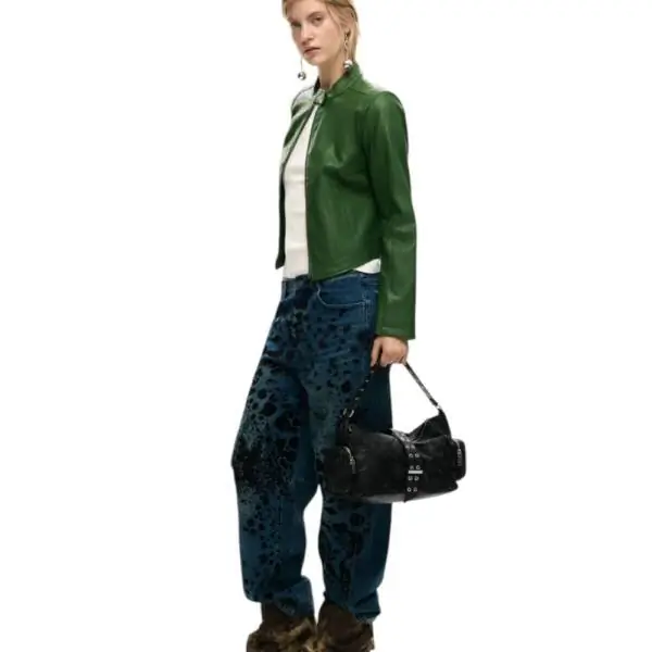 Desigual - Γυναικεία Τσάντα 'Ωμου Moonstone Banaba 26SAXP79-2000 Mαύρο 26SAXP79-2000