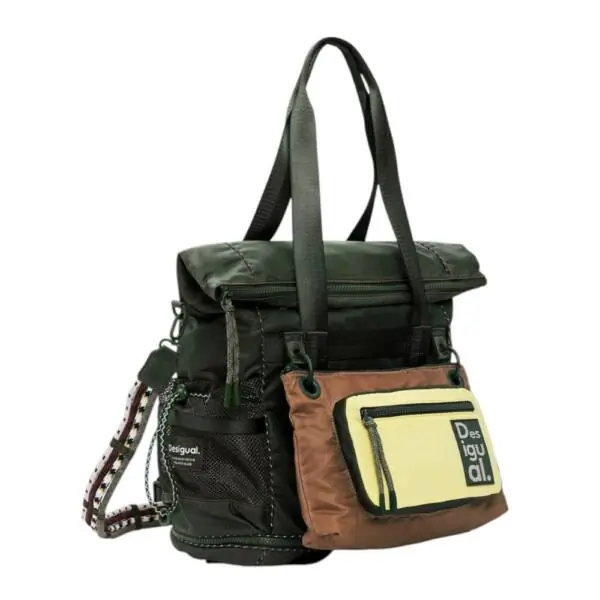 Desigual - Γυναικεία Τσάντα 'Ωμου Neo Grunge Voyager 26SAKY06-4002 Πράσινο 26SAKY06-4002