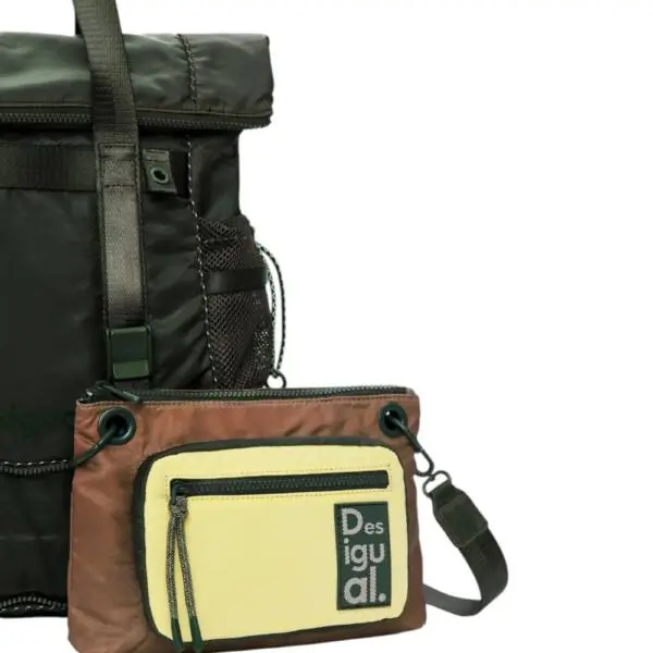 Desigual - Γυναικεία Τσάντα 'Ωμου Neo Grunge Voyager 26SAKY06-4002 Πράσινο 26SAKY06-4002