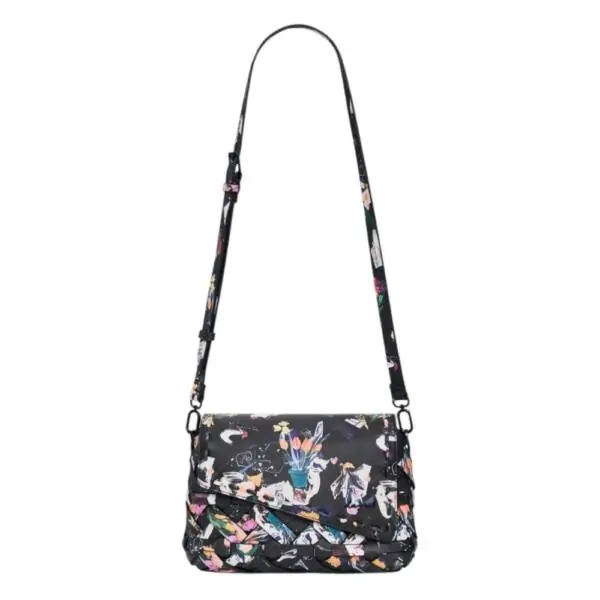 Desigual - Γυναικεία Τσάντα 'Ωμου Osmio Phuket Mini Soft 26SAXPB0-2000 Μαύρο