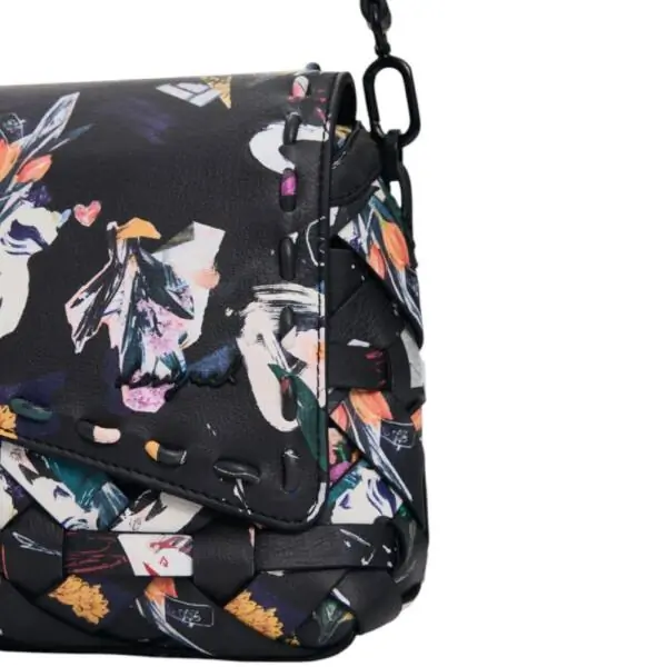 Desigual - Γυναικεία Τσάντα 'Ωμου Osmio Phuket Mini Soft 26SAXPB0-2000 Μαύρο 26SAXPB0-2000