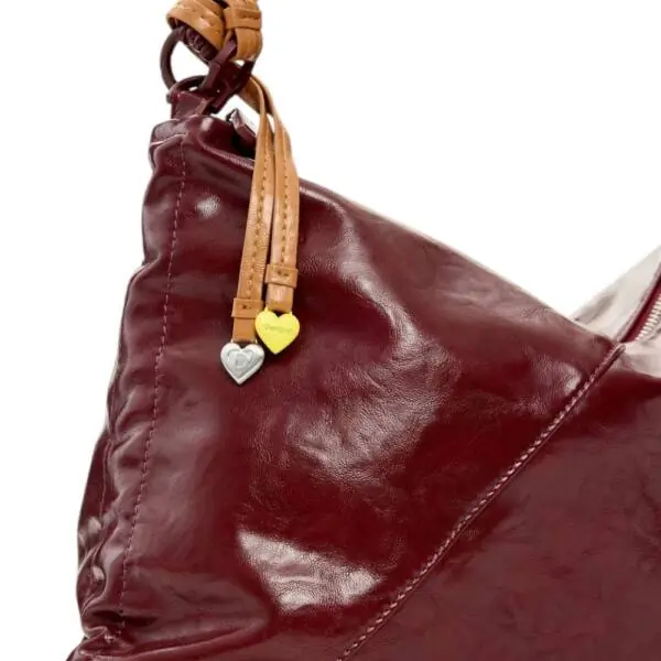 Desigual - Γυναικεία Τσάντα 'Ωμου Rodio Leiria 26SAXPBG-3032 Μπορντό 26SAXPBG-3032