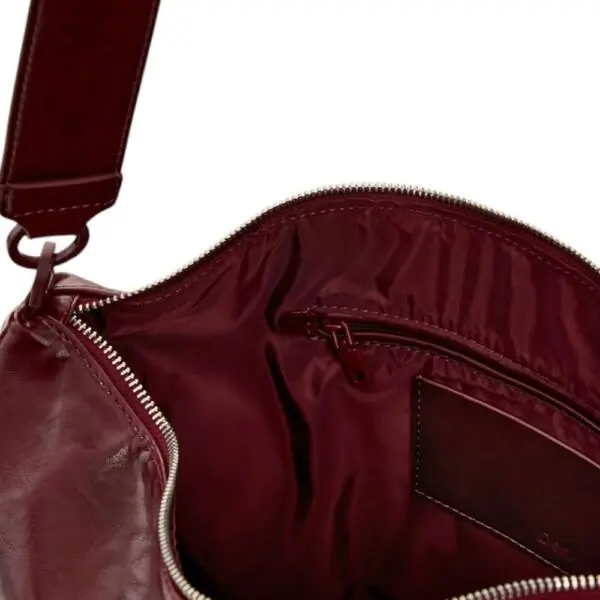 Desigual - Γυναικεία Τσάντα 'Ωμου Rodio Leiria 26SAXPBG-3032 Μπορντό 26SAXPBG-3032