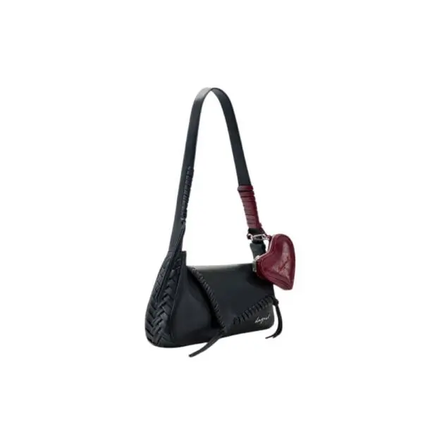 Desigual - Γυναικεία Τσάντα 'Ωμου Torio Altadena 26SAXP45-2000 Μαύρο 26SAXP45-2000