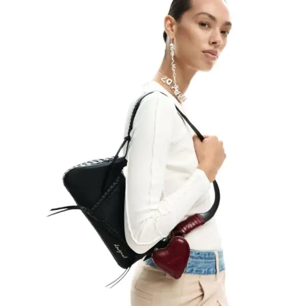 Desigual - Γυναικεία Τσάντα 'Ωμου Torio Altadena 26SAXP45-2000 Μαύρο 26SAXP45-2000