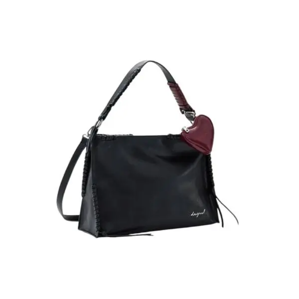 Desigual - Γυναικεία Τσάντα 'Ωμου Torio Leiria 26SAXP93-2000 Μαύρο 26SAXP93-2000