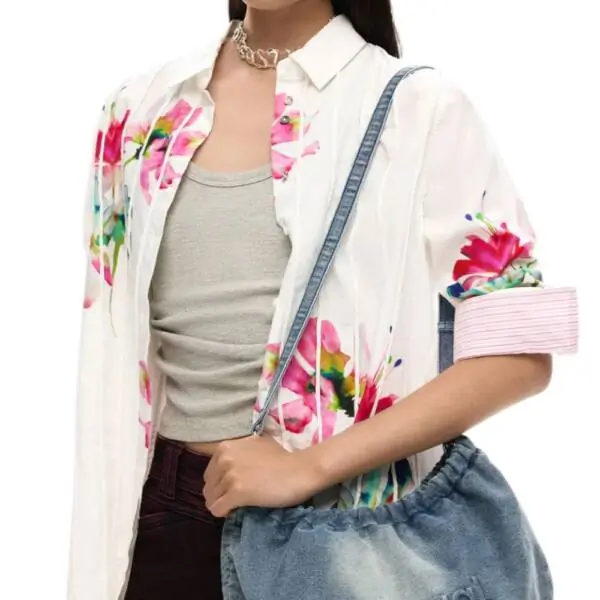 Desigual - Γυναικεία Τσάντα 'Ωμου Waverly 26SAXD05-5005 Μπλε 26SAXD05-5005