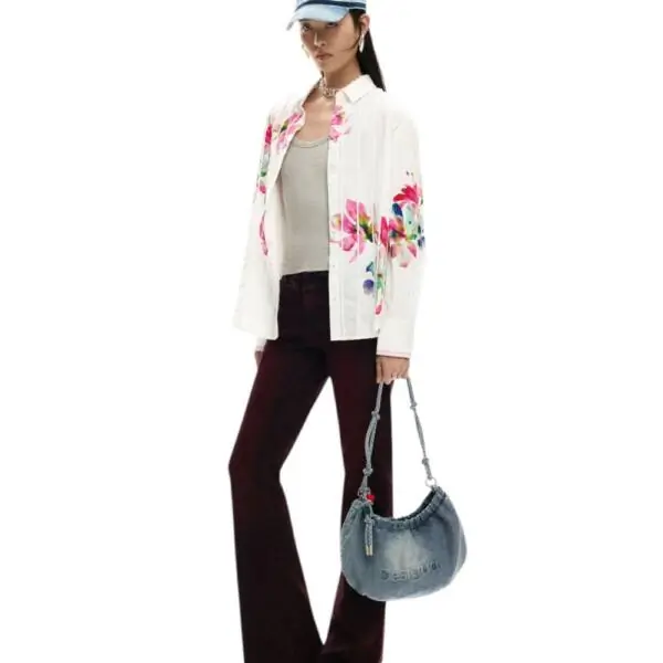 Desigual - Γυναικεία Τσάντα 'Ωμου Waverly 26SAXD05-5005 Μπλε 26SAXD05-5005