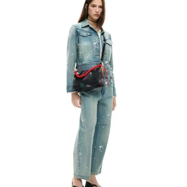 Desigual - Γυναικεία Τσάντα 'Ωμου Xenon Dortmund 26SAXPAL-2000 Μαύρο 26SAXPAL-2000