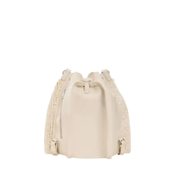 Desigual - Γυναικεία Τσάντα 'Ωμου/Πλάτης Gallium Harlan 26SAKP33-1008 Μπεζ 26SAKP33-1008