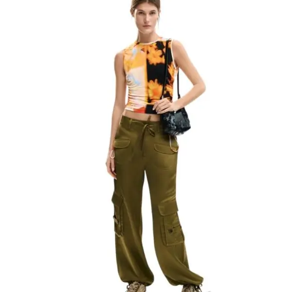 Desigual - Γυναικείο T-shirt Bolonia 26SWTK47-9019 Κίτρινο 26SWTK47-9019