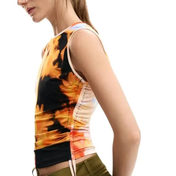 Desigual - Γυναικείο T-shirt Bolonia 26SWTK47-9019 Κίτρινο 26SWTK47-9019