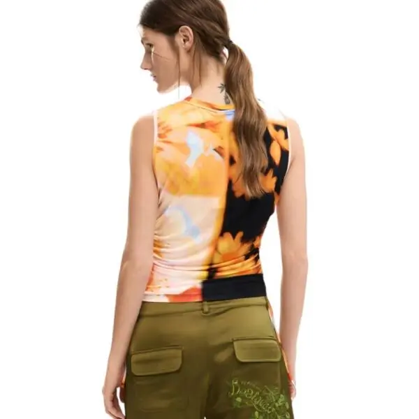 Desigual - Γυναικείο T-shirt Bolonia 26SWTK47-9019 Κίτρινο 26SWTK47-9019