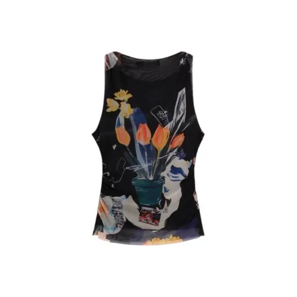 Desigual - Γυναικείο T-shirt Bruselas 26SWTK14-2000 Μαύρο