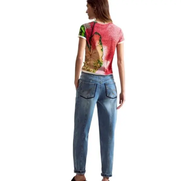 Desigual - Γυναικείο T-shirt Bugs Lacroix 26SWTK27-9019 Κόκκινο 26SWTK27-9019