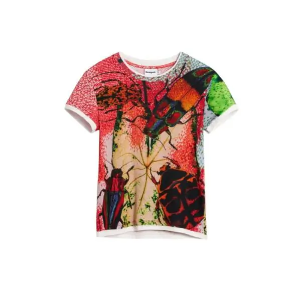 Desigual - Γυναικείο T-shirt Bugs Lacroix 26SWTK27-9019 Κόκκινο