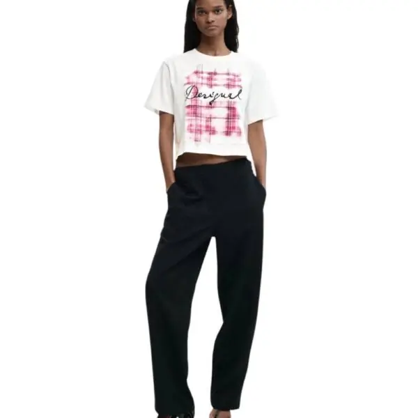 Desigual - Γυναικείο T-shirt Cracovia 26SWTK16-1000 Λευκό 26SWTK16-1000