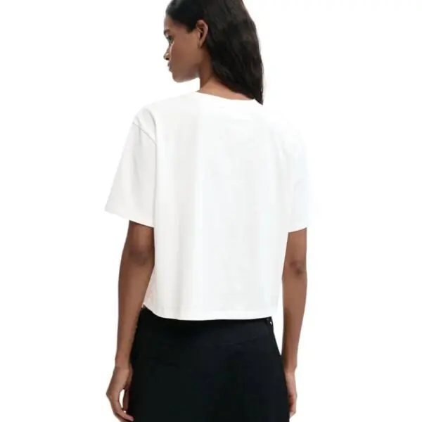 Desigual - Γυναικείο T-shirt Cracovia 26SWTK16-1000 Λευκό 26SWTK16-1000