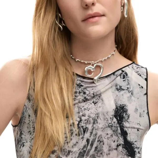 Desigual - Γυναικείο T-shirt Edimburgo 26SWTK12-2063 Μαύρο 26SWTK12-2063