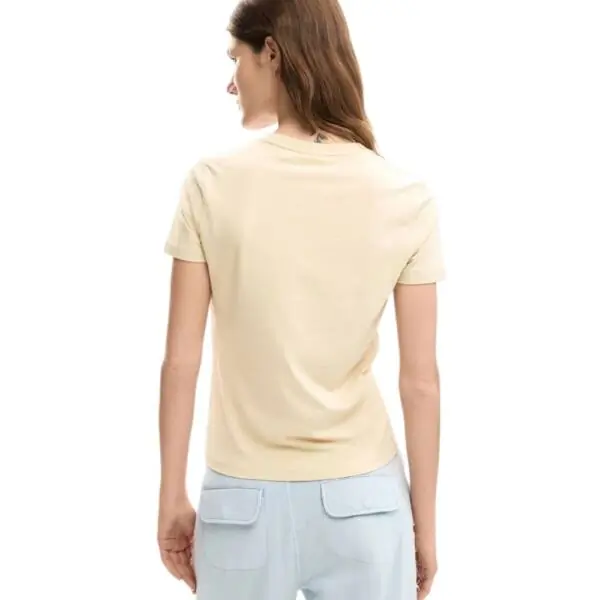 Desigual - Γυναικείο T-shirt Estocolmo 26SWTK03-1001 Μπεζ 26SWTK03-1001