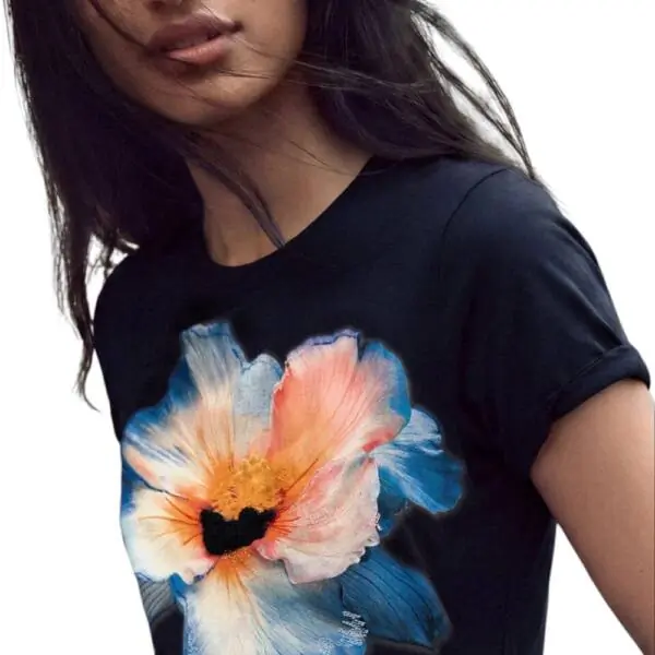 Desigual - Γυναικείο T-shirt Estocolmo 26SWTK03-5000 Μπλε 26SWTK03-5000