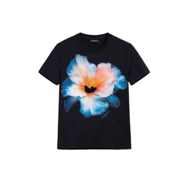 Desigual - Γυναικείο T-shirt Estocolmo 26SWTK03-5000 Μπλε