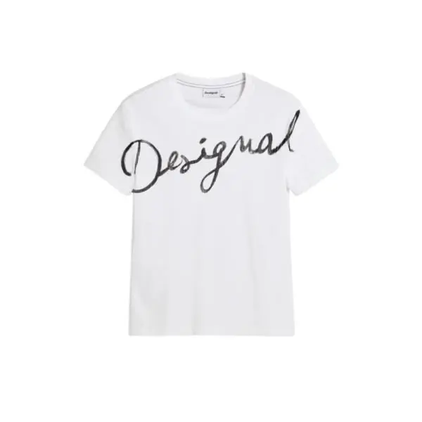 Desigual - Γυναικείο T-shirt Florencia 26SWTK07-1000 Λευκό