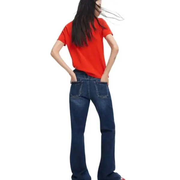 Desigual - Γυναικείο T-shirt Florencia 26SWTK07-3005 Κόκκινο 26SWTK07-3005