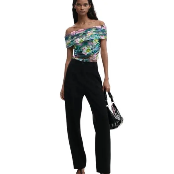 Desigual - Γυναικείο T-shirt Munich 26SWTK22-4031 Πράσινο 26SWTK22-4031