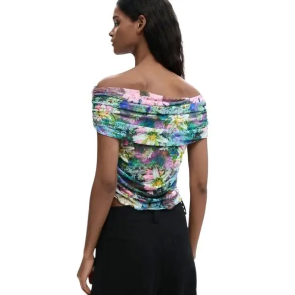 Desigual - Γυναικείο T-shirt Munich 26SWTK22-4031 Πράσινο 26SWTK22-4031