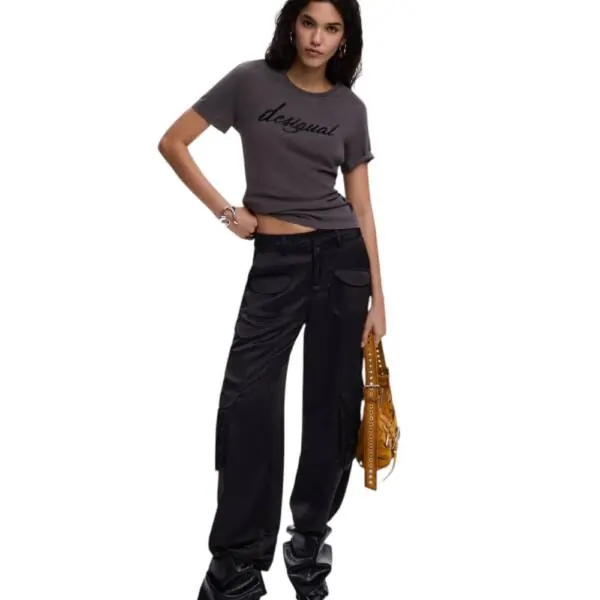 Desigual - Γυναικείο T-shirt Varsovia 26SWTK08-2058 Γκρι 26SWTK08-2058