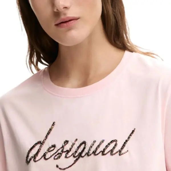 Desigual - Γυναικείο T-shirt Varsovia 26SWTK08-3025 Ροζ 26SWTK08-3025