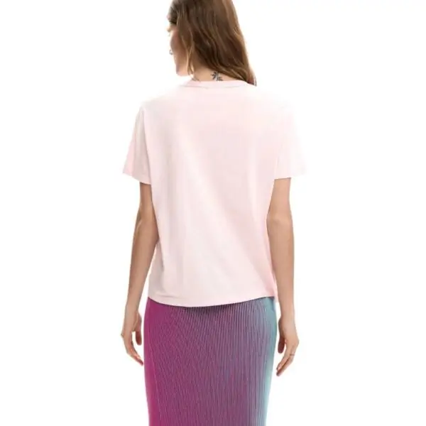 Desigual - Γυναικείο T-shirt Varsovia 26SWTK08-3025 Ροζ 26SWTK08-3025