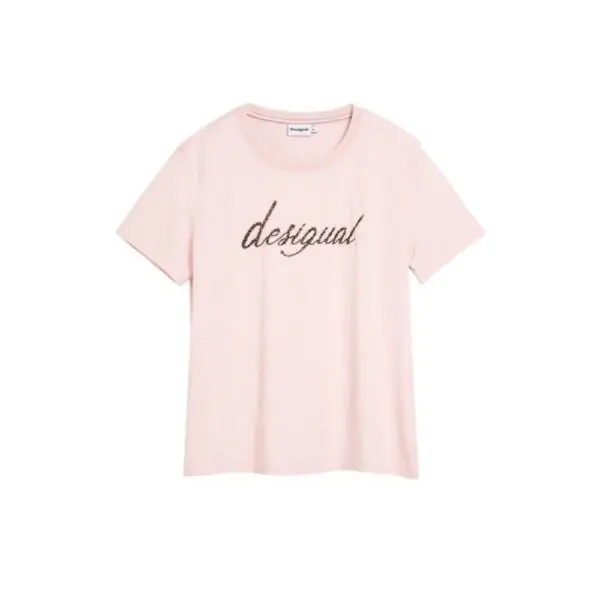 Desigual - Γυναικείο T-shirt Varsovia 26SWTK08-3025 Ροζ
