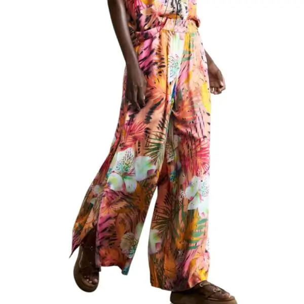 Desigual - Γυναικείο Παντελόνι Swim Nasau 26SWPW56-3049 Πορτοκαλί 26SWPW56-3049