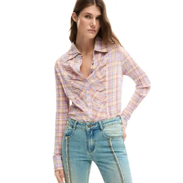 Desigual - Γυναικείο Παντελόνι Τζιν Fair 26SWDD37-5053 Μπλε 26SWDD37-5053